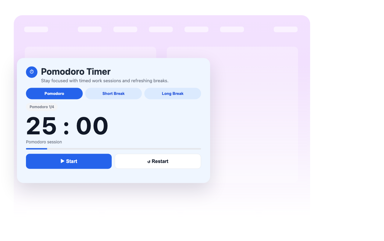 Match the timer to your brand