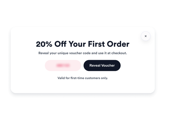 Create Voucher Campaigns for Your Website