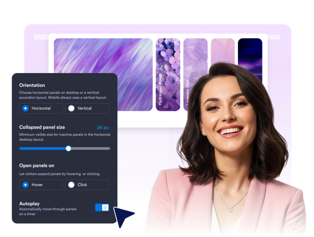 Control Interaction, Transitions, and Autoplay