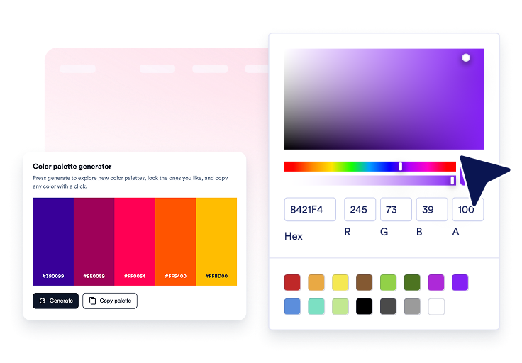 Style the widget