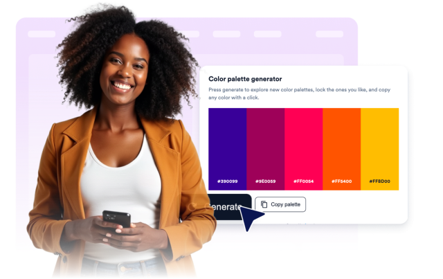 Generate Palettes in One Click