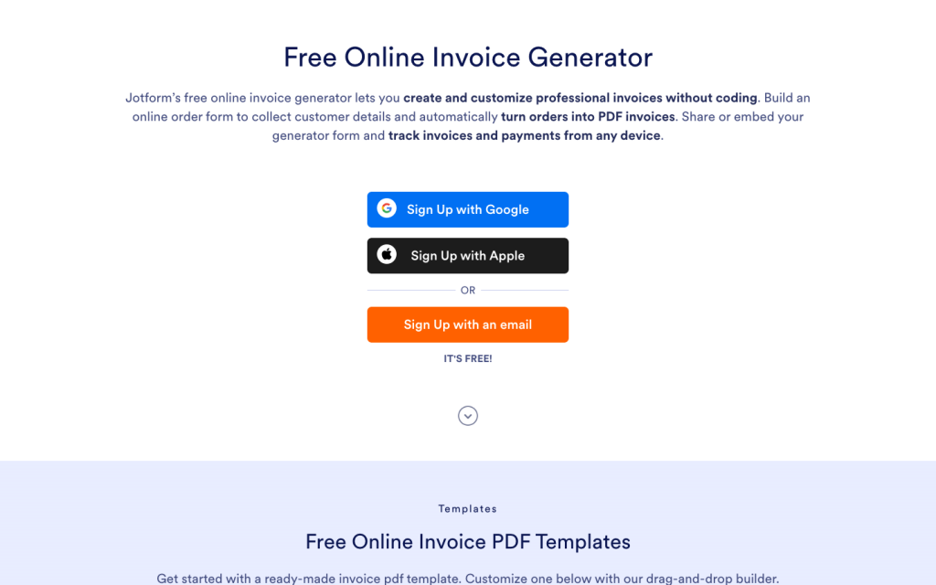 Online Invoice Generator