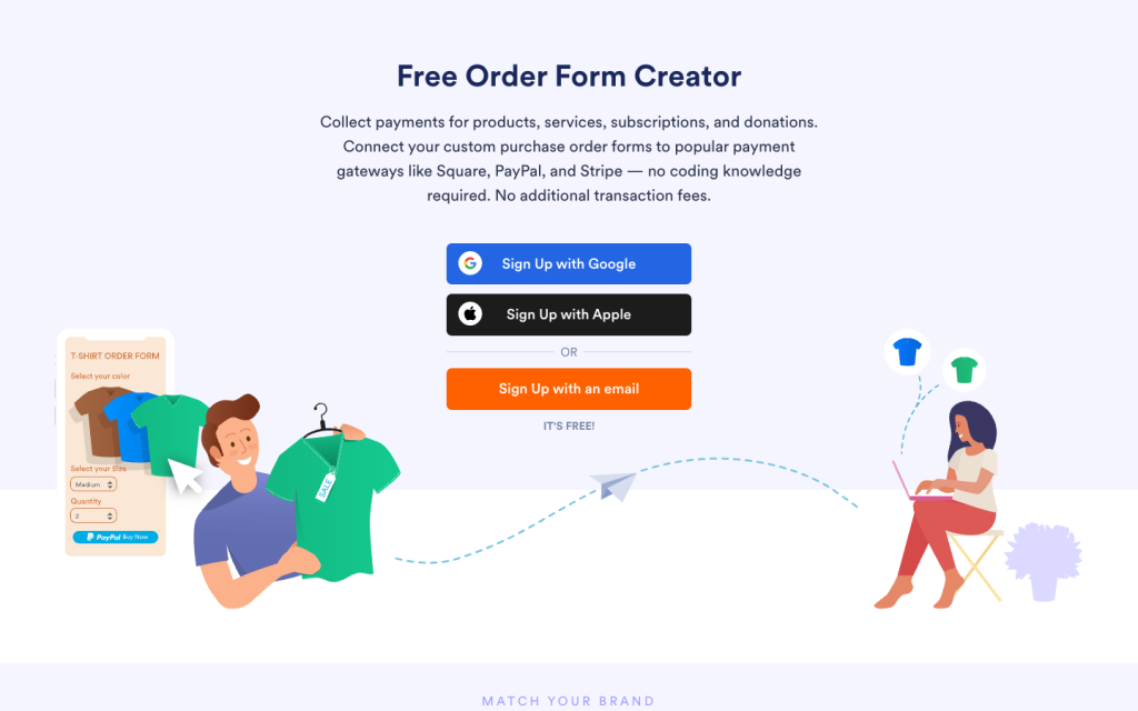 Order Form Creator