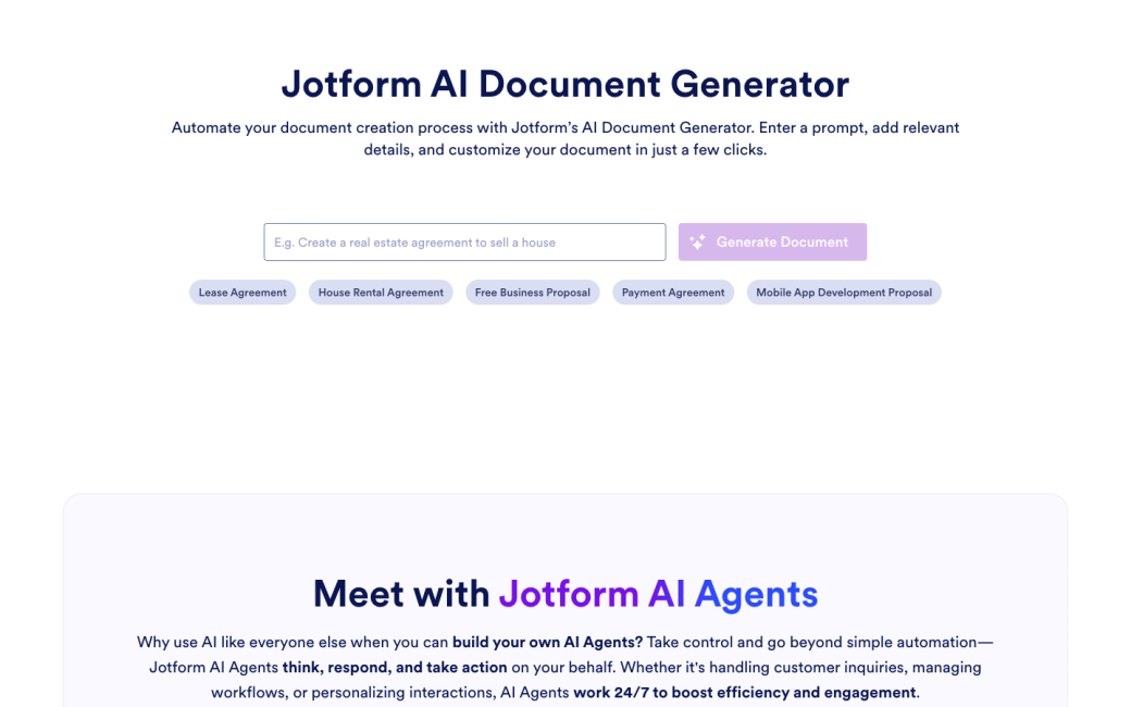 AI Document Generator