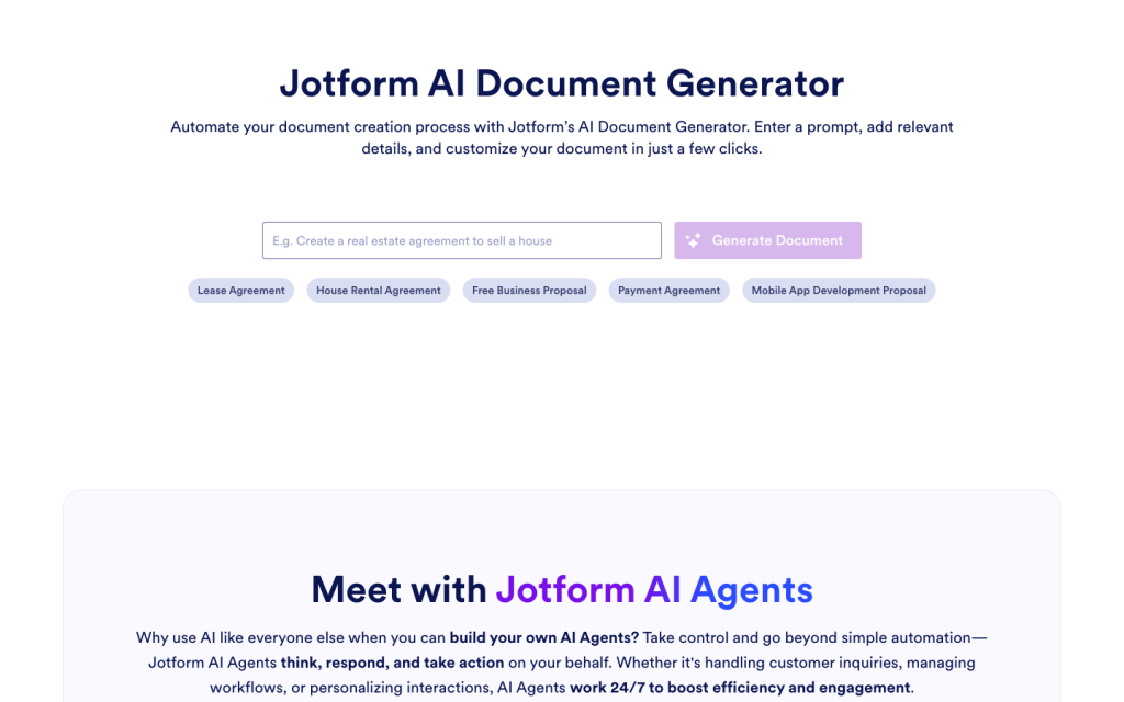 AI Document Generator