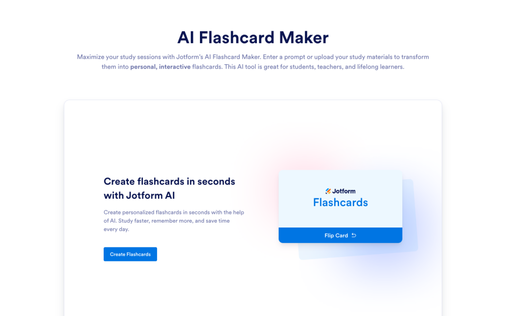 AI Flashcard Maker