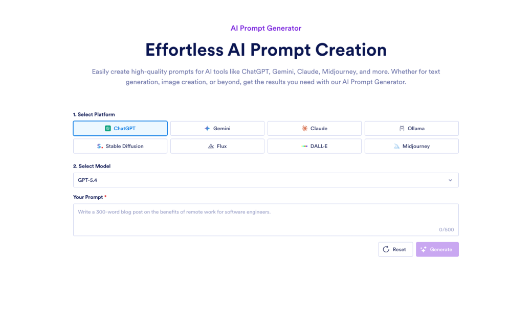 AI Prompt Generator