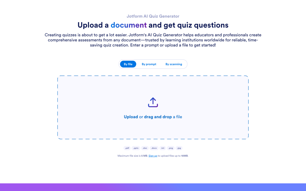 AI Quiz Generator