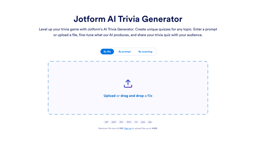 AI Trivia Generator