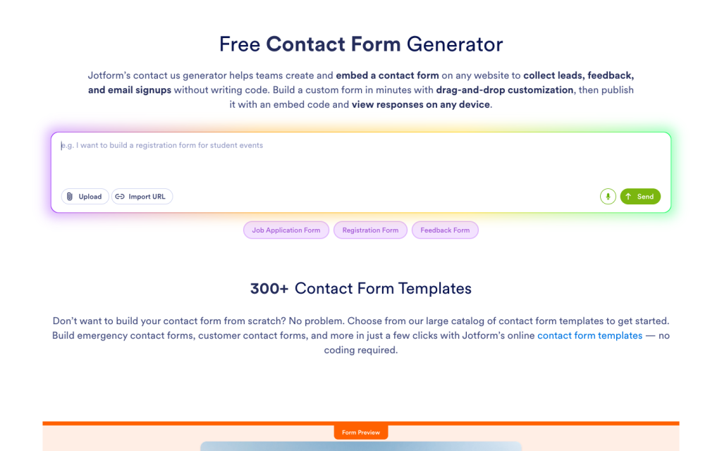 Contact Form Generator