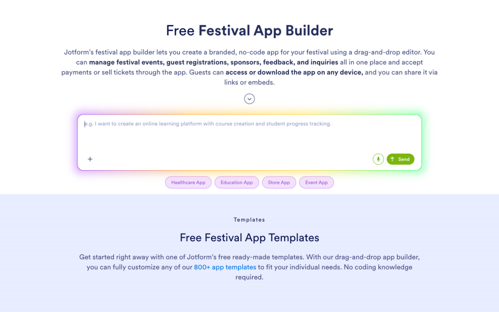 Festival App Builder