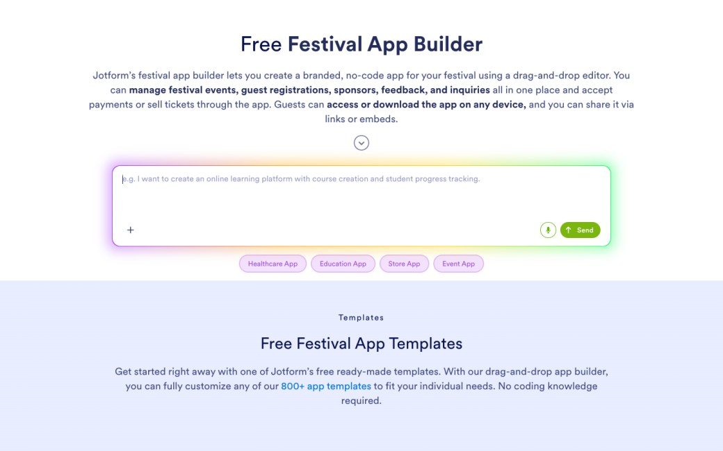 Festival App Builder