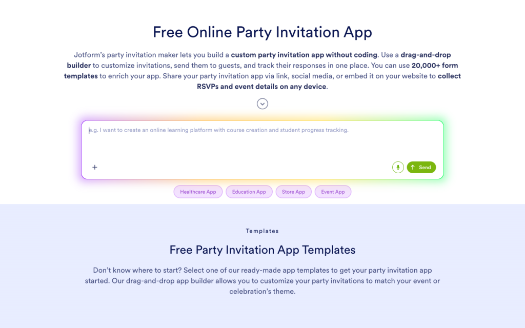 Party Invitation Maker