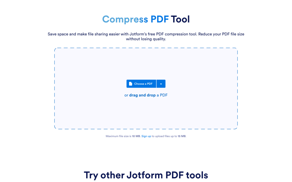 Compress PDF