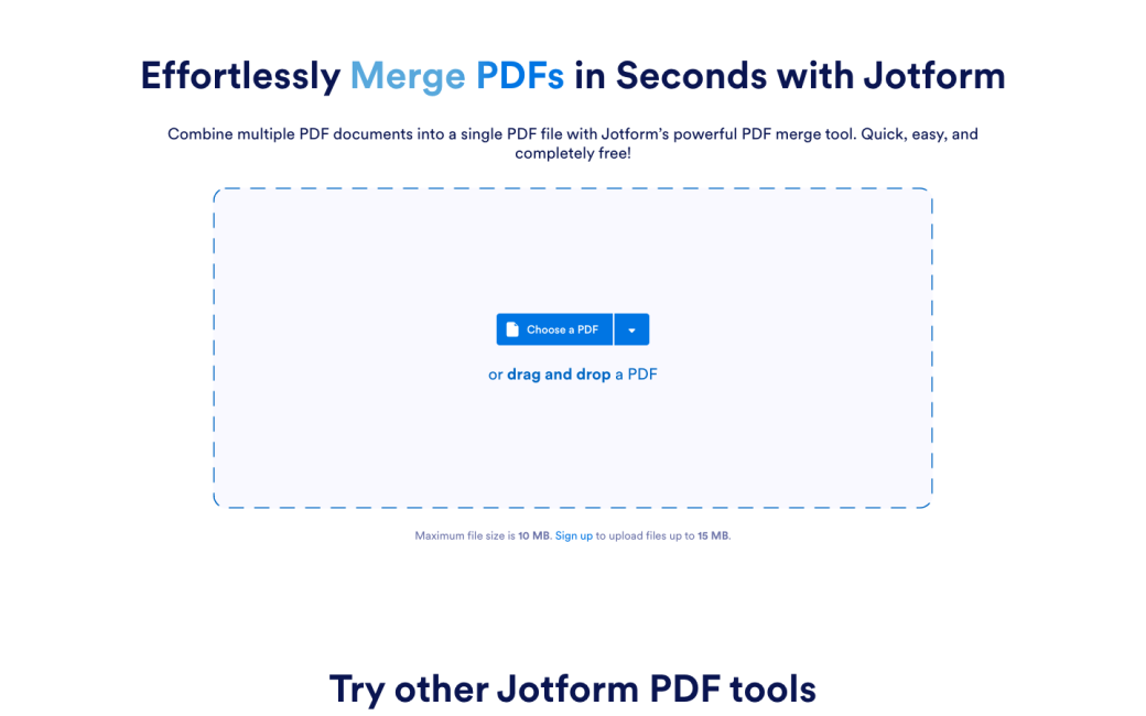 Merge PDF