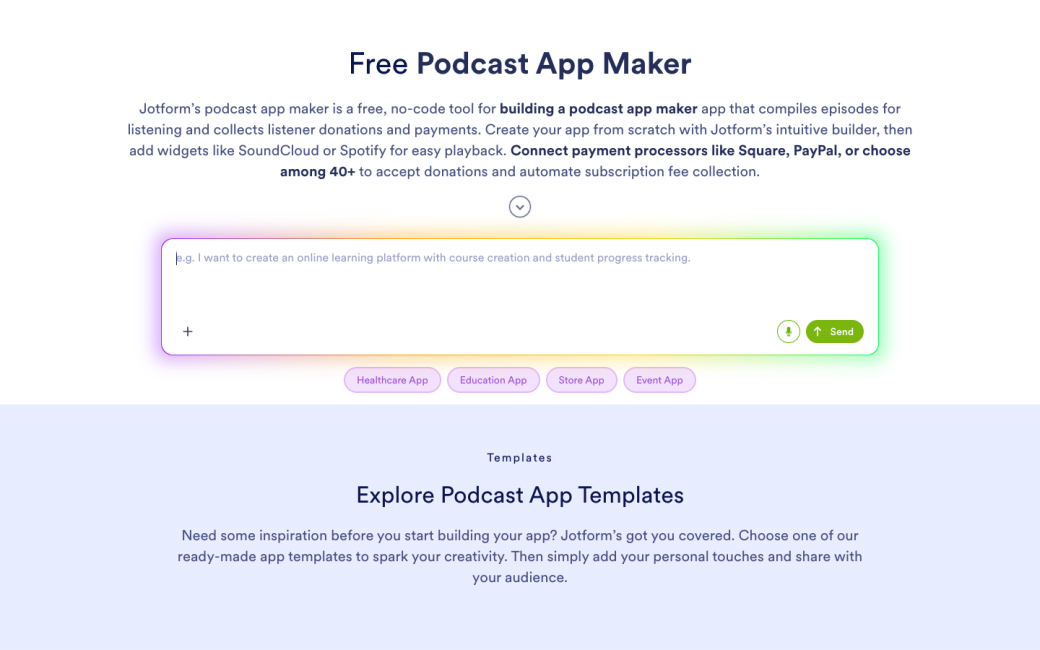 Podcast App Maker