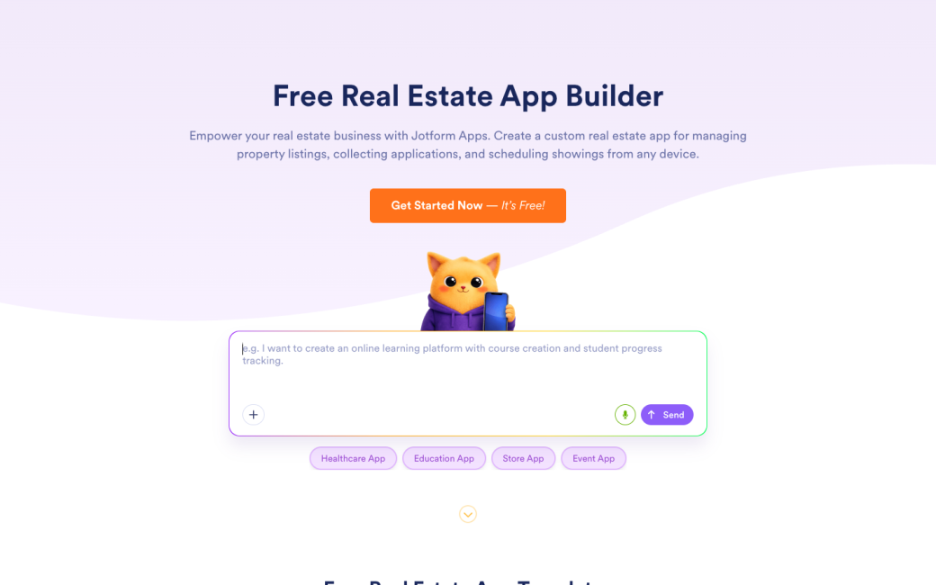 Real Estate App Builder