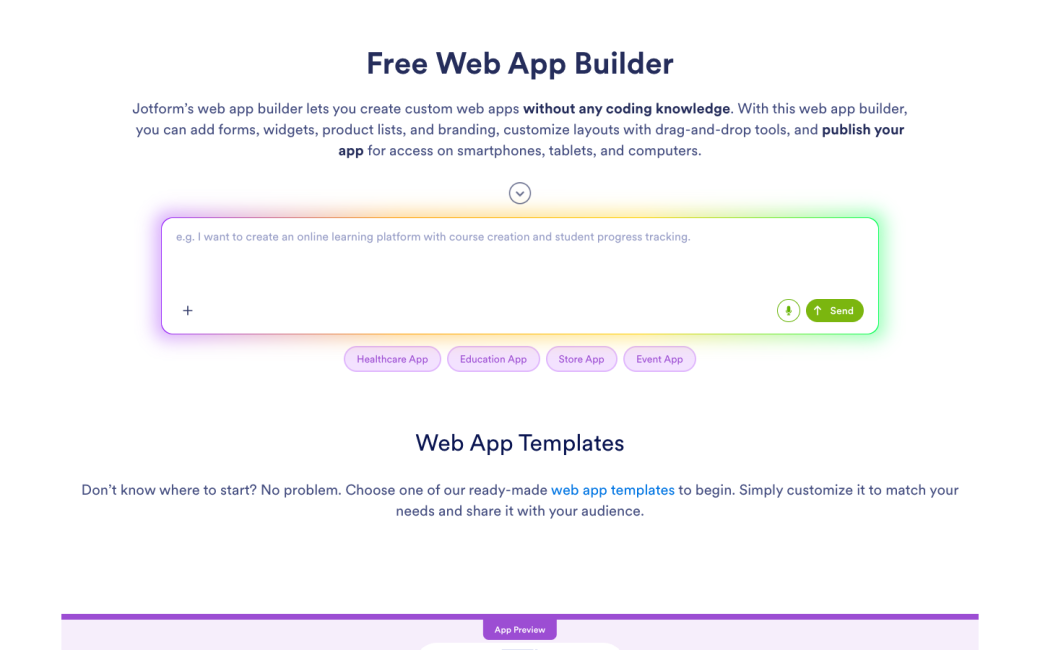 Web App Builder