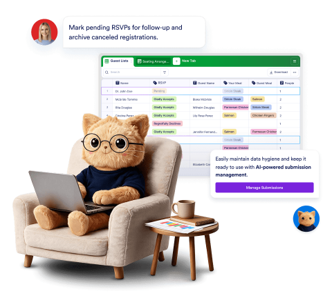 Jotform AI Data Assistant analyzing survey responses and identifying trends