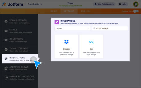 Cloud Storage Integrations