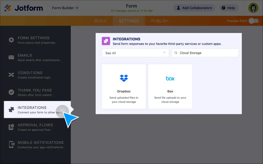 Cloud Storage Integrations