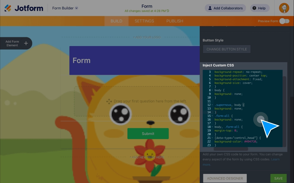 Custom CSS