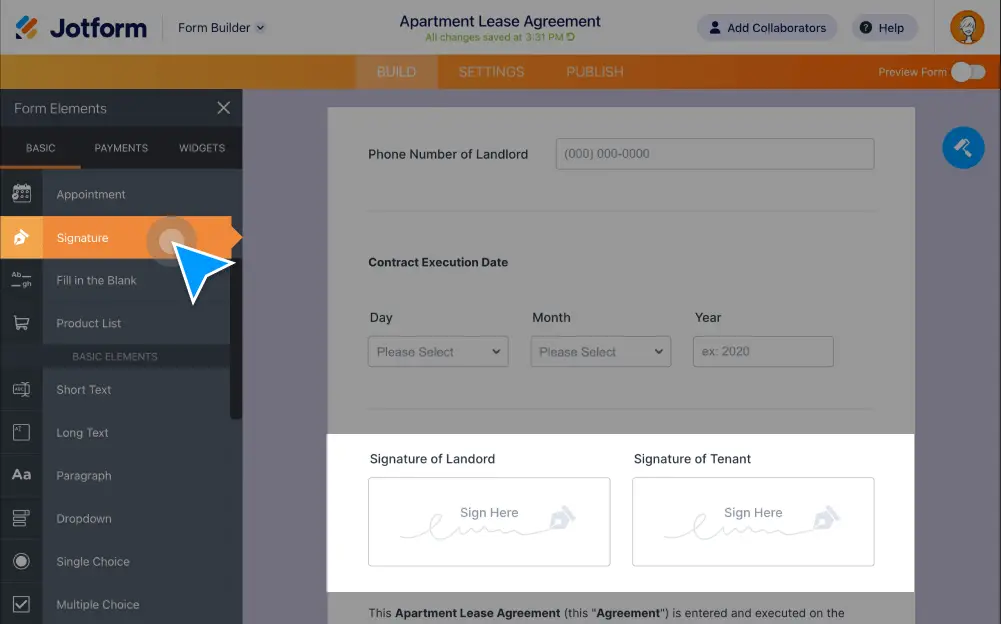 Electronic Signature