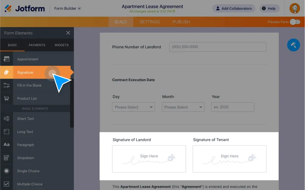 Electronic Signature