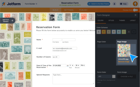 Form Background
