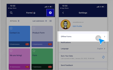 Offline Forms