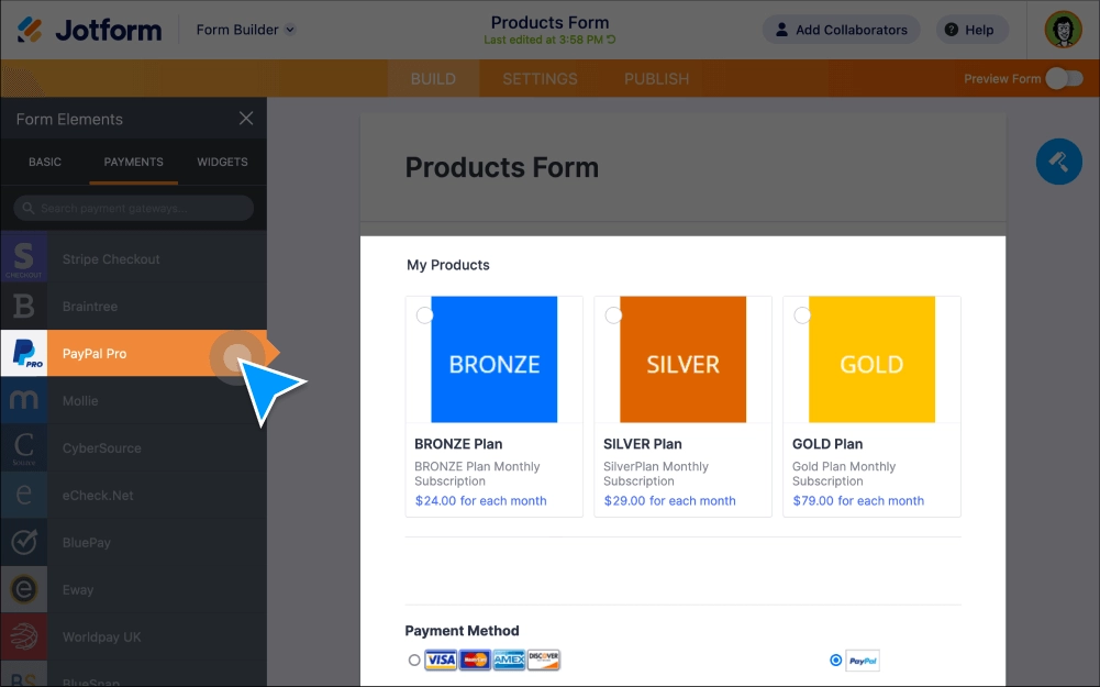 Recurring Subscriptions