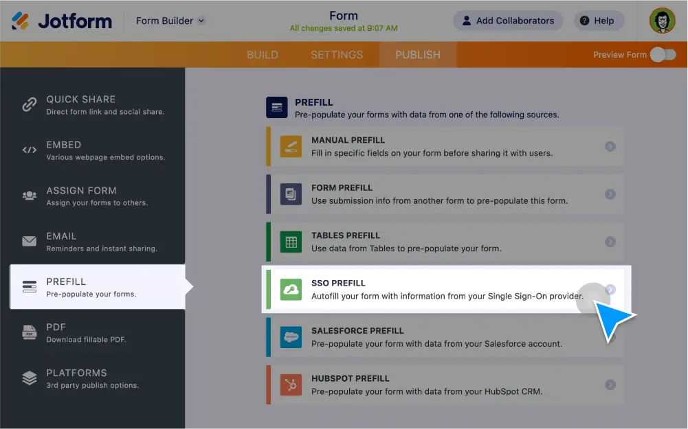 Single Sign On (SSO)