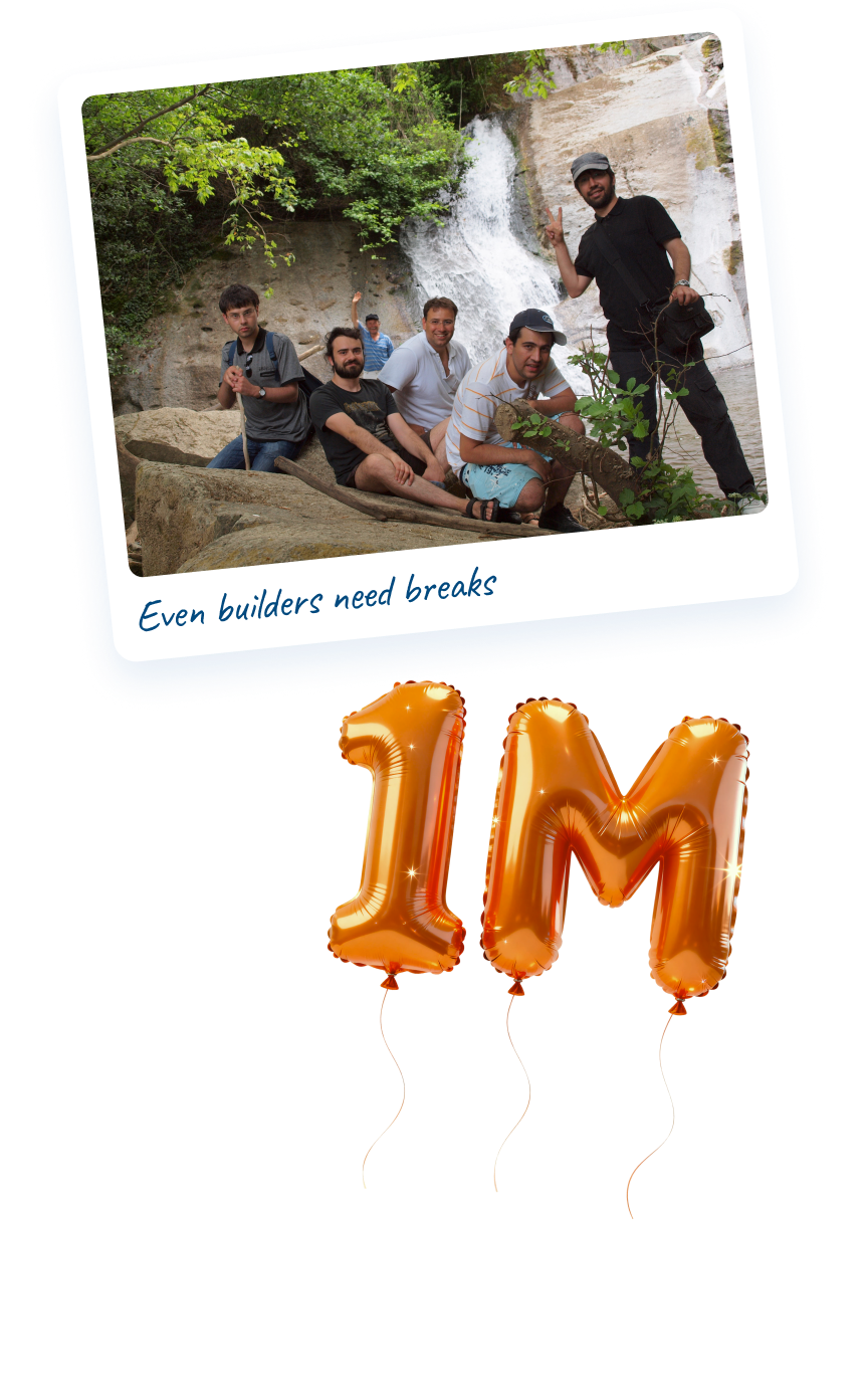 Jotform 1 Million Users Mobile