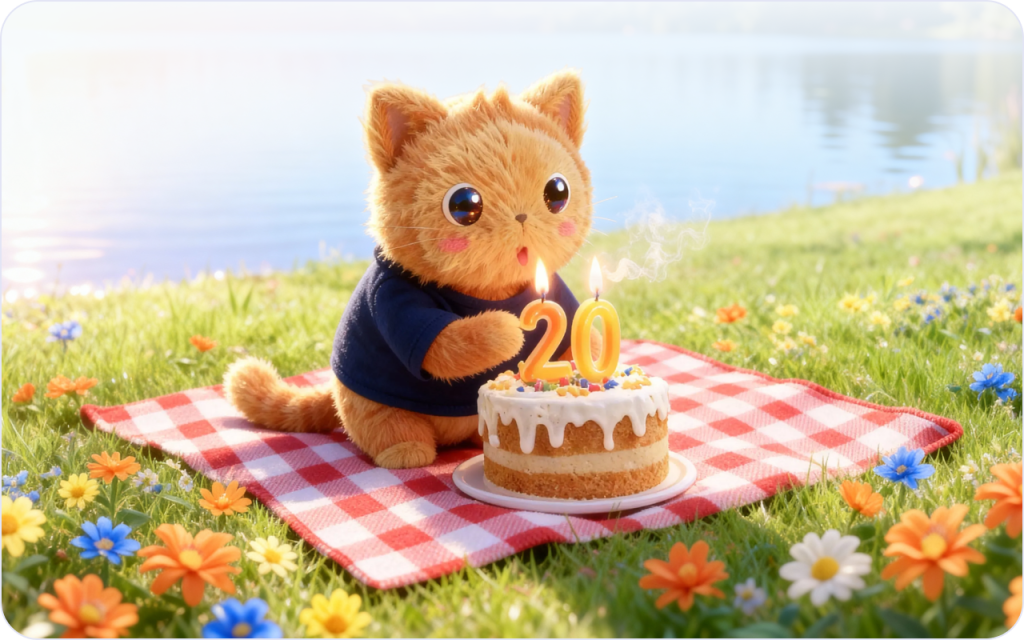 Jotform 20th Anniversary Picnic Visual