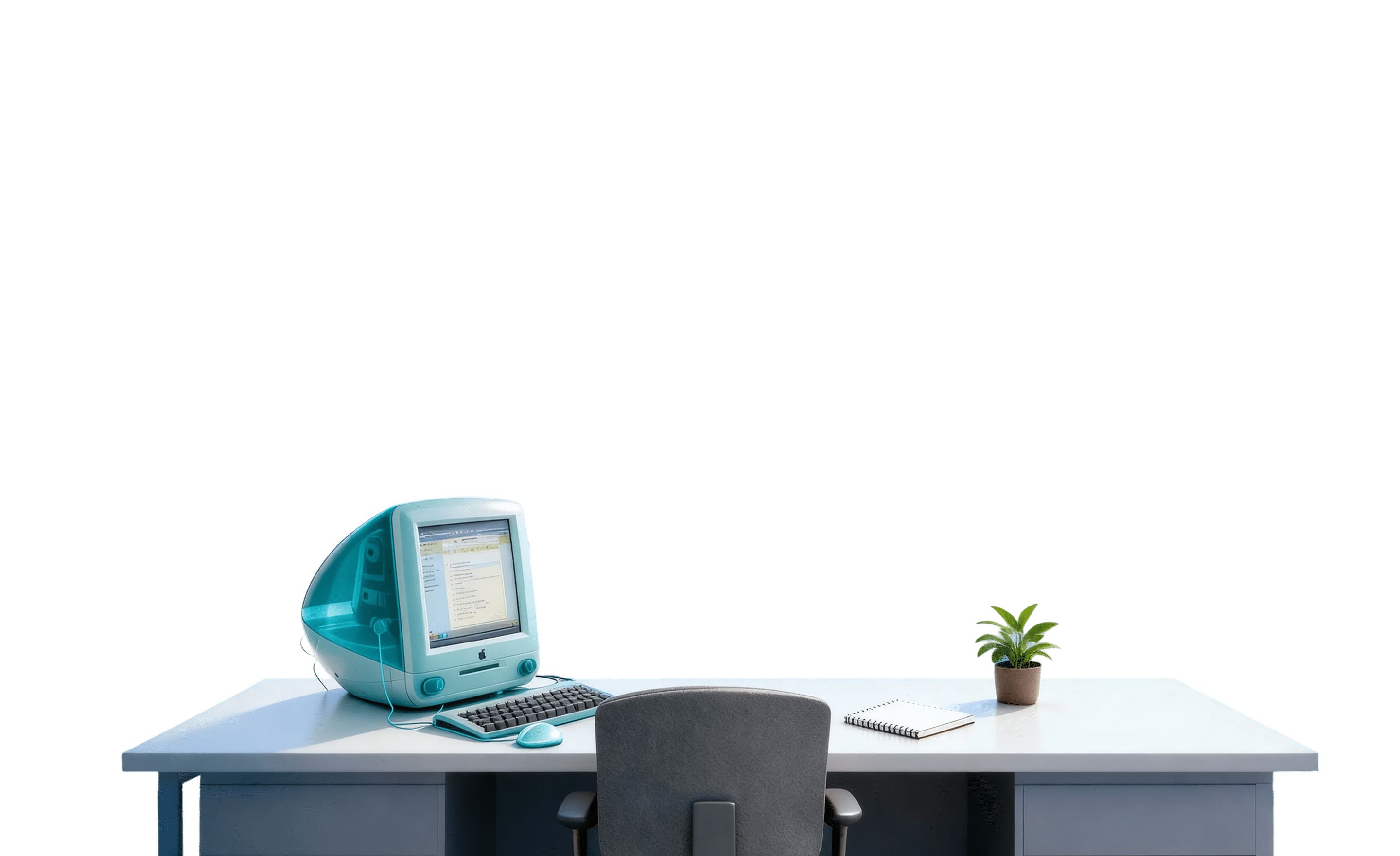 Desk in New York, 2005