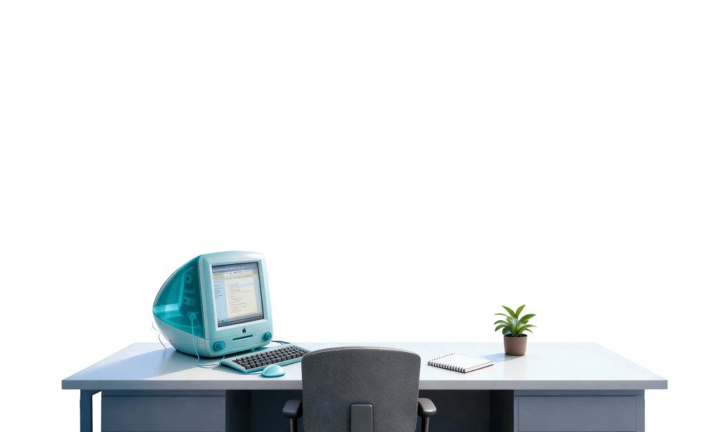 Desk in New York, 2005