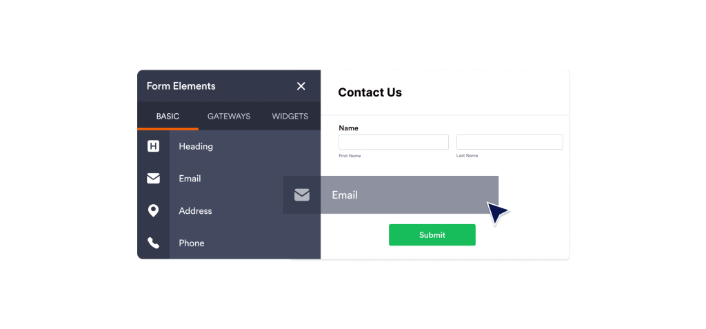 Drag-and-Drop Builder