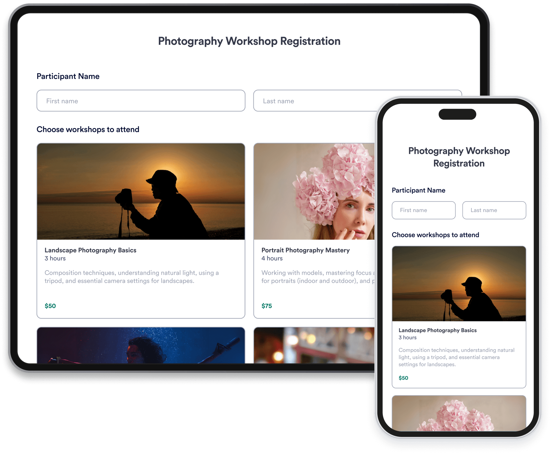 Forms that fit every device