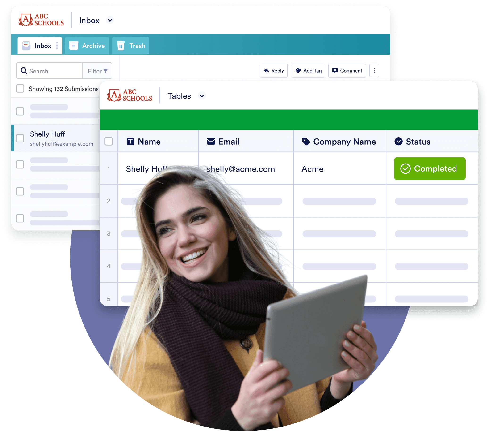 Store and manage data