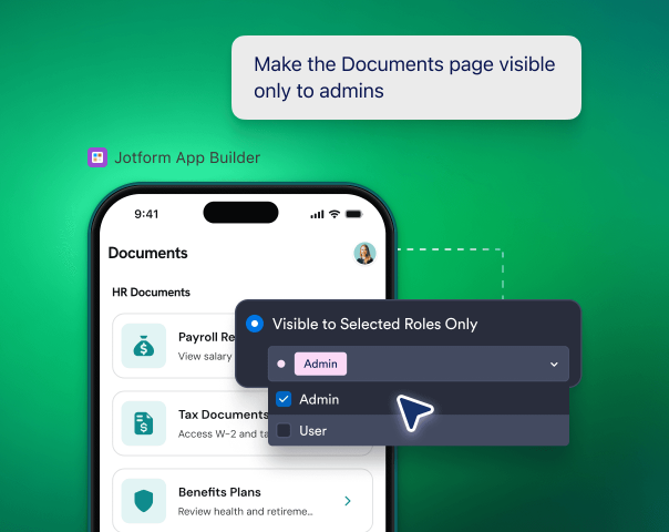 Manage app access and data