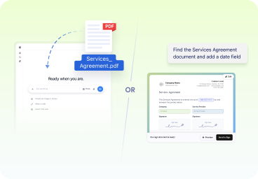 Create and edit your document