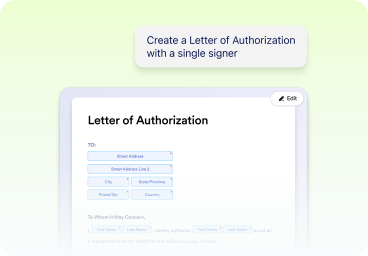 Create a single-signer document