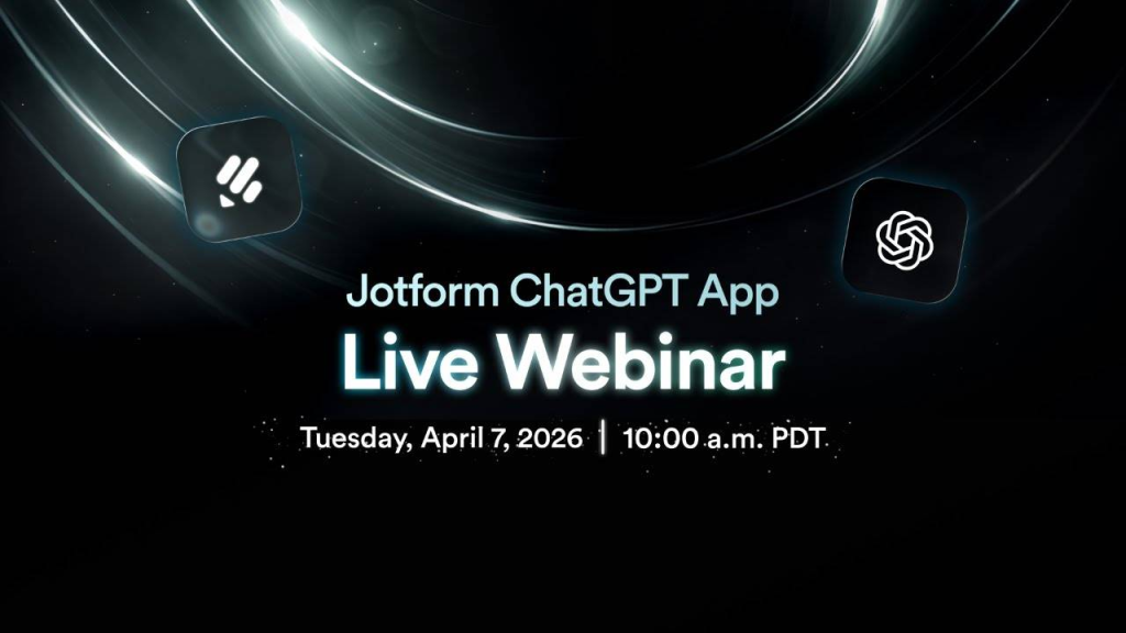 Webinar: Jotform ChatGPT App