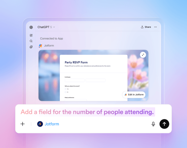 Edit and improve forms
