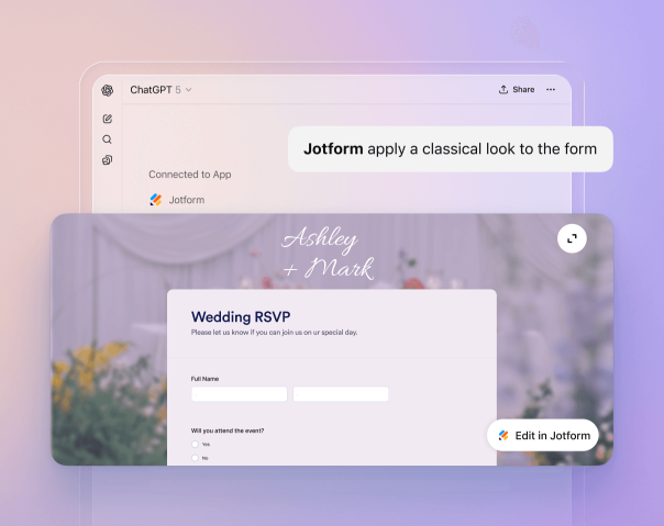 Design forms visually