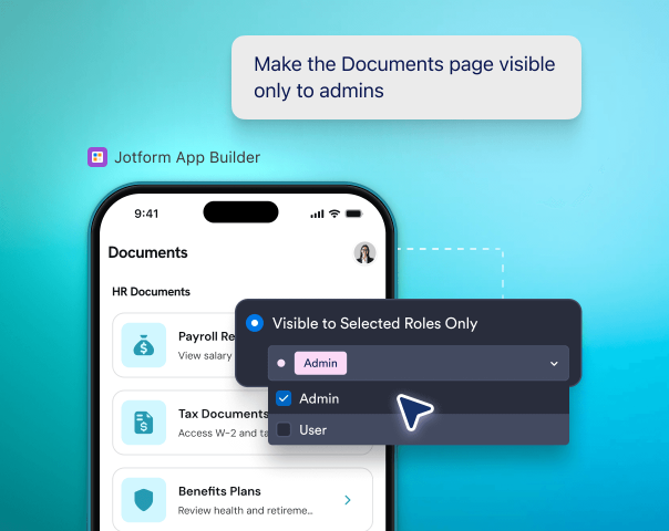 Manage app access and data