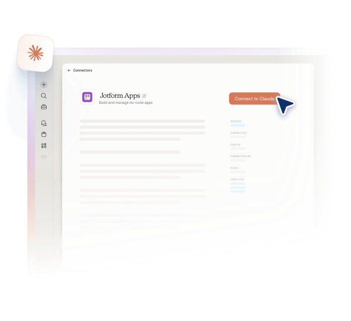 Jotform App in Claude
