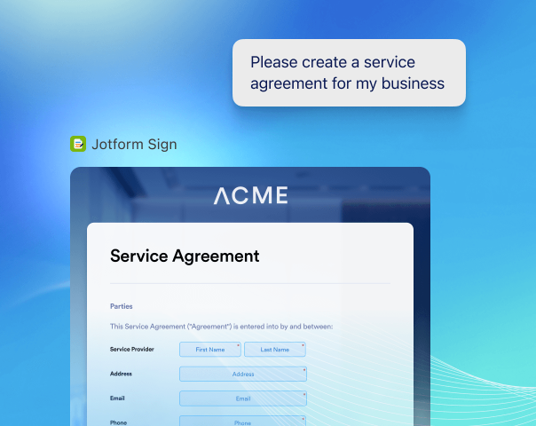 Create documents from PDF or prompt