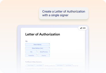 Create a single-signer document
