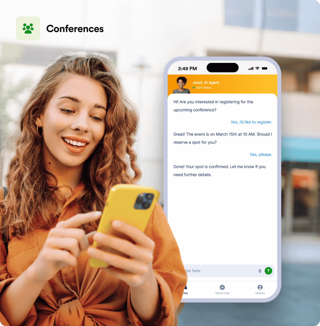 Event management assistant